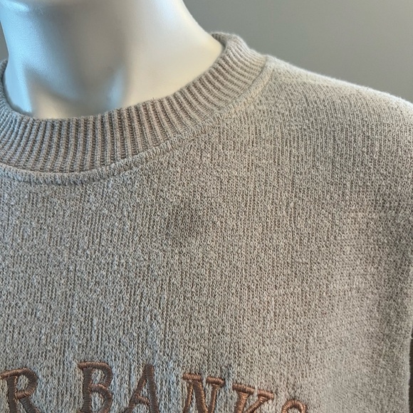 ESY surf co cream oversized Outer Banks NC sweatshirt - Picture 3 of 4